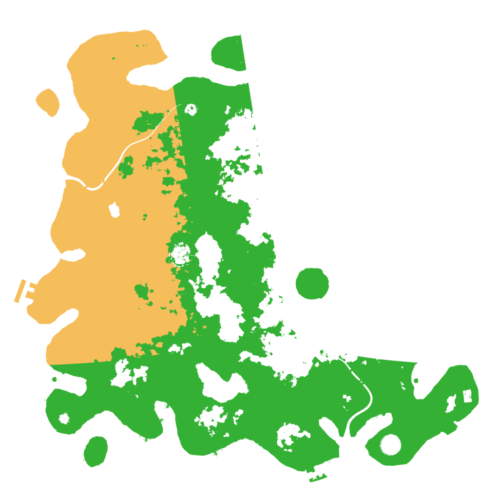 Biome Rust Map: Procedural Map, Size: 4250, Seed: 1977201092
