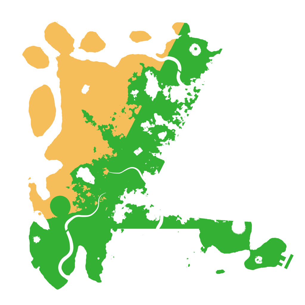 Biome Rust Map: Procedural Map, Size: 4000, Seed: 2015938299