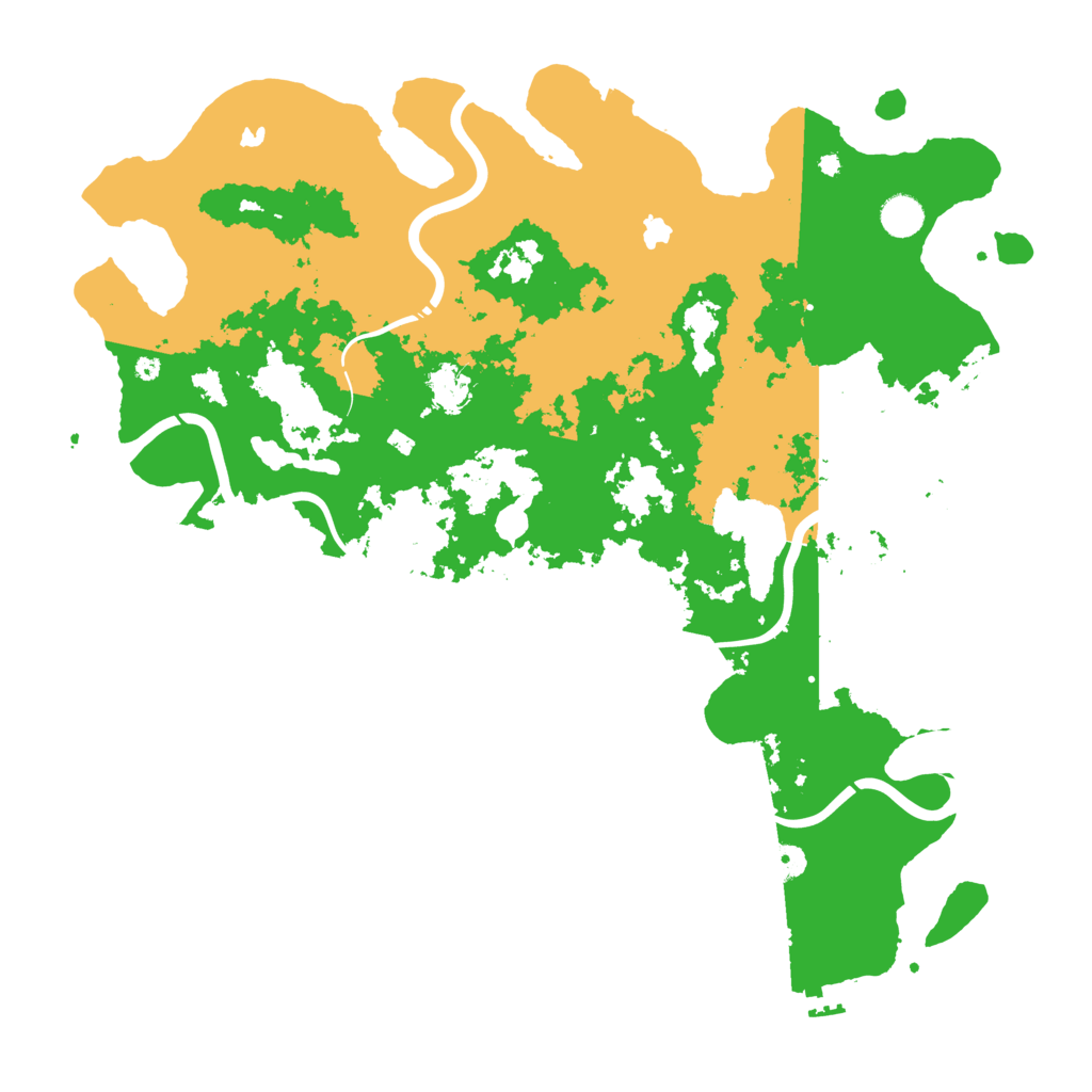 Biome Rust Map: Procedural Map, Size: 4500, Seed: 1884248767