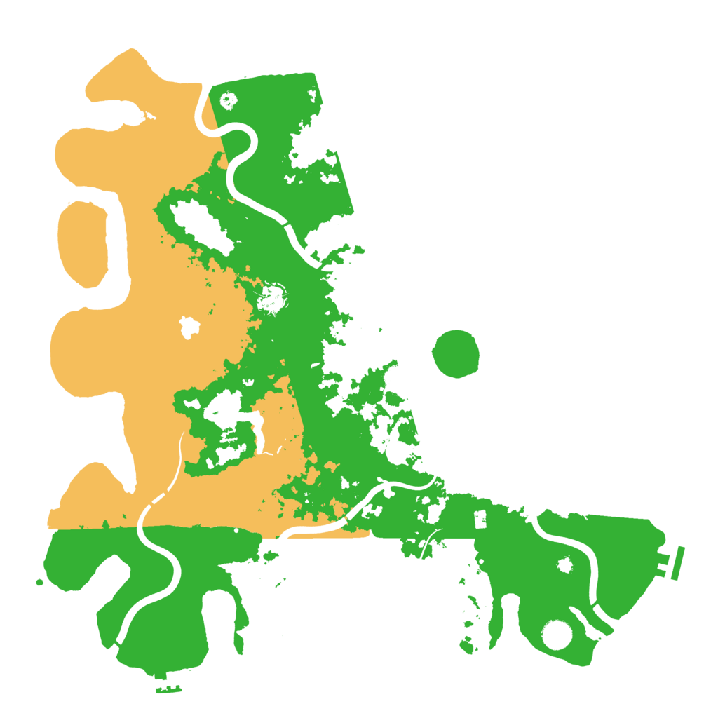 Biome Rust Map: Procedural Map, Size: 4250, Seed: 1512788459
