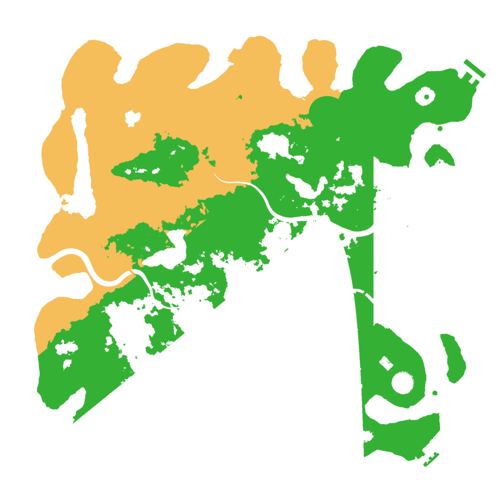 Biome Rust Map: Procedural Map, Size: 4000, Seed: 1211190339