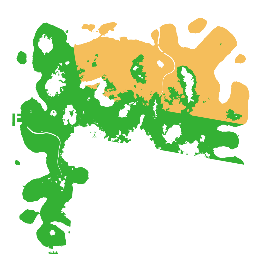 Biome Rust Map: Procedural Map, Size: 4250, Seed: 1677494923