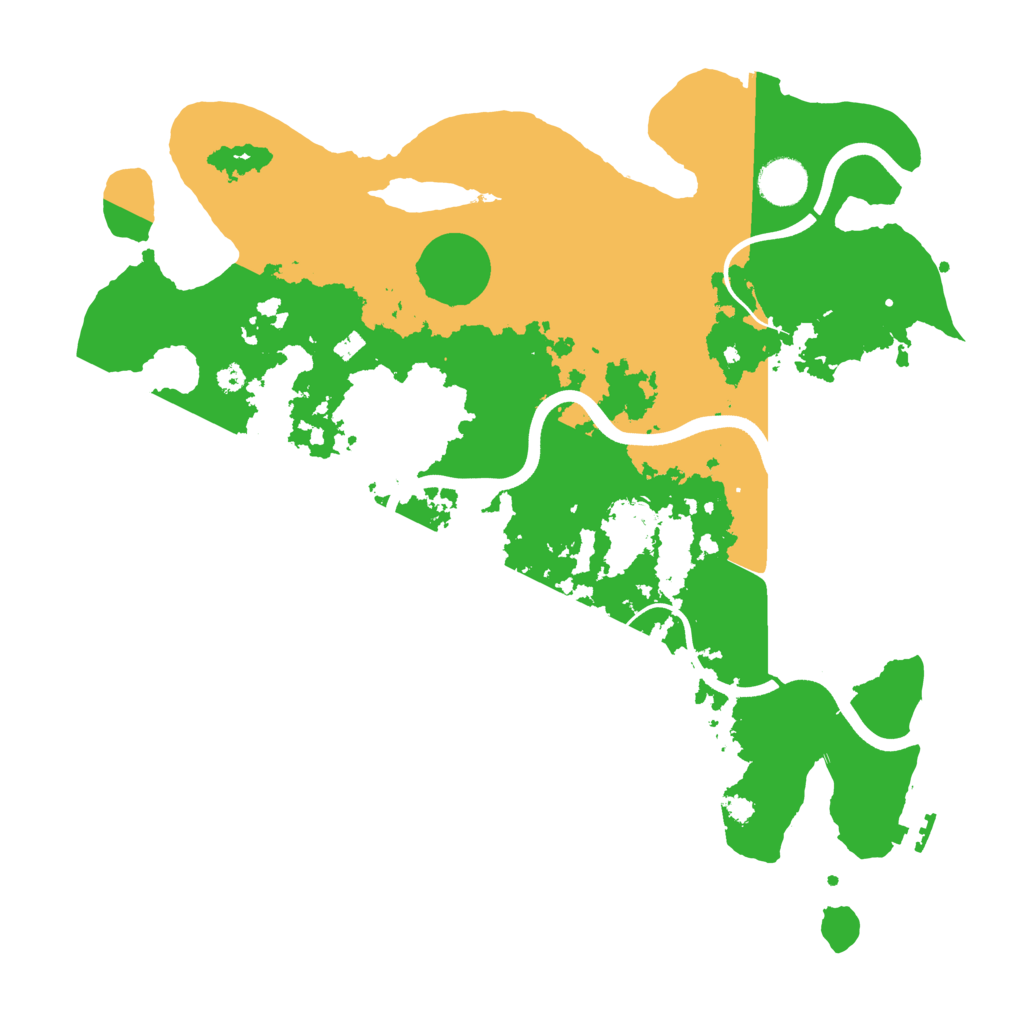 Biome Rust Map: Procedural Map, Size: 3750, Seed: 1251563316