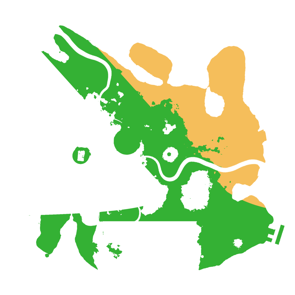 Biome Rust Map: Procedural Map, Size: 3001, Seed: 4241