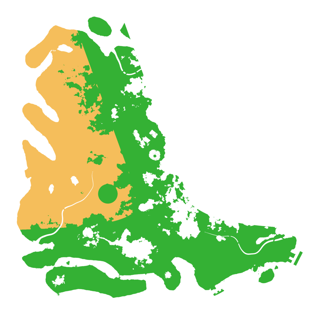 Biome Rust Map: Procedural Map, Size: 4250, Seed: 1145144127