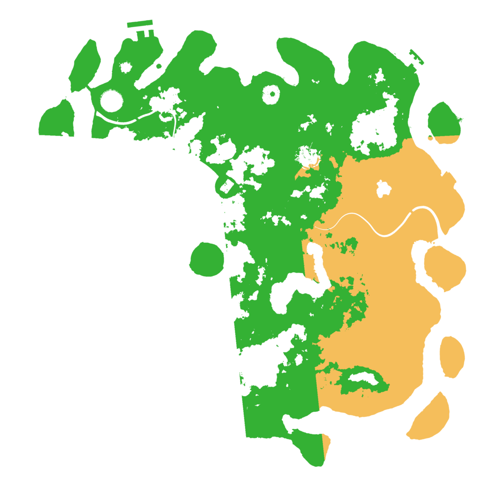 Biome Rust Map: Procedural Map, Size: 4000, Seed: 1578882