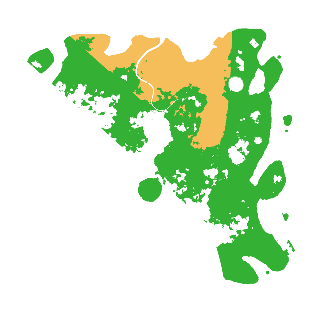 Biome Rust Map: Procedural Map, Size: 3750, Seed: 1058034145