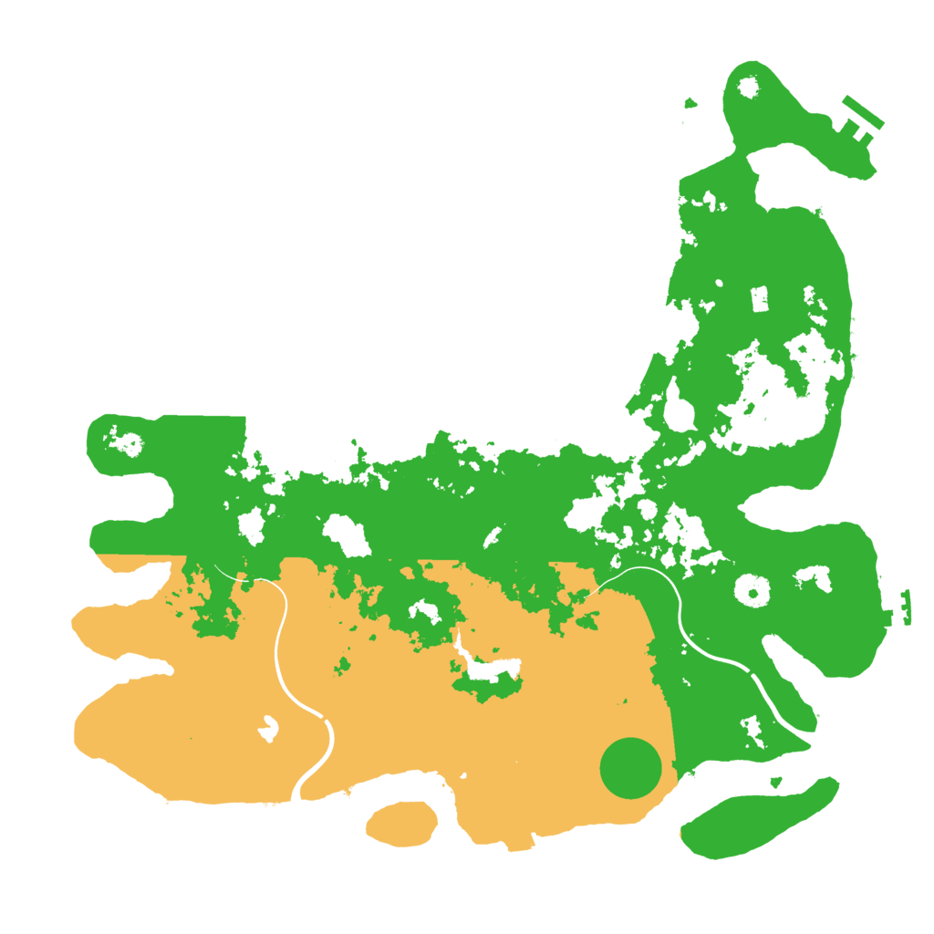 Biome Rust Map: Procedural Map, Size: 4000, Seed: 967681263