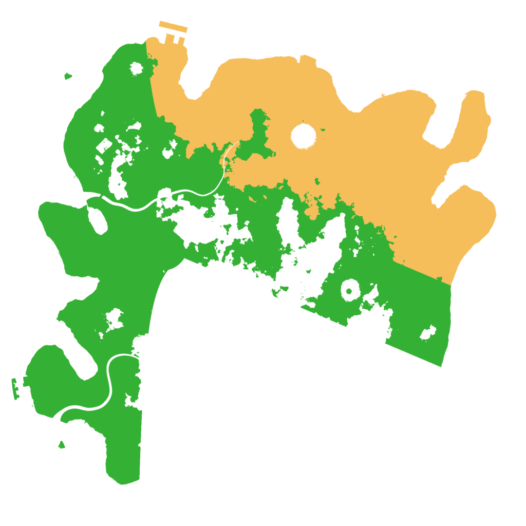Biome Rust Map: Procedural Map, Size: 3750, Seed: 259611326
