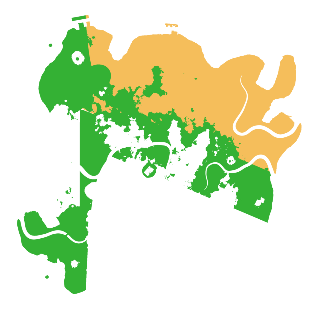 Biome Rust Map: Procedural Map, Size: 3750, Seed: 259611326