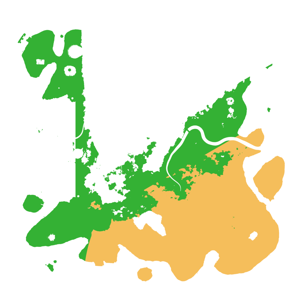 Biome Rust Map: Procedural Map, Size: 4000, Seed: 5961