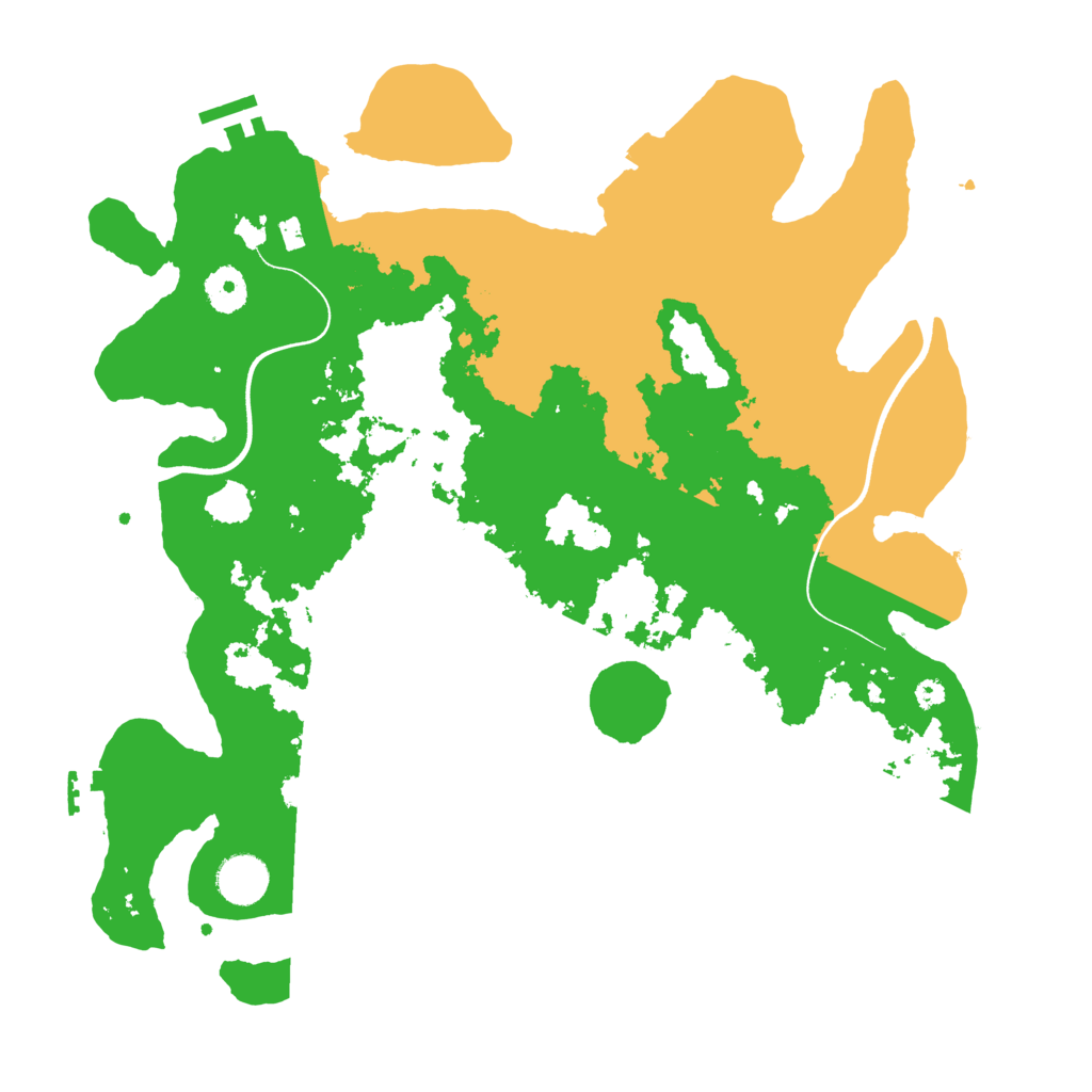 Biome Rust Map: Procedural Map, Size: 3750, Seed: 4899221