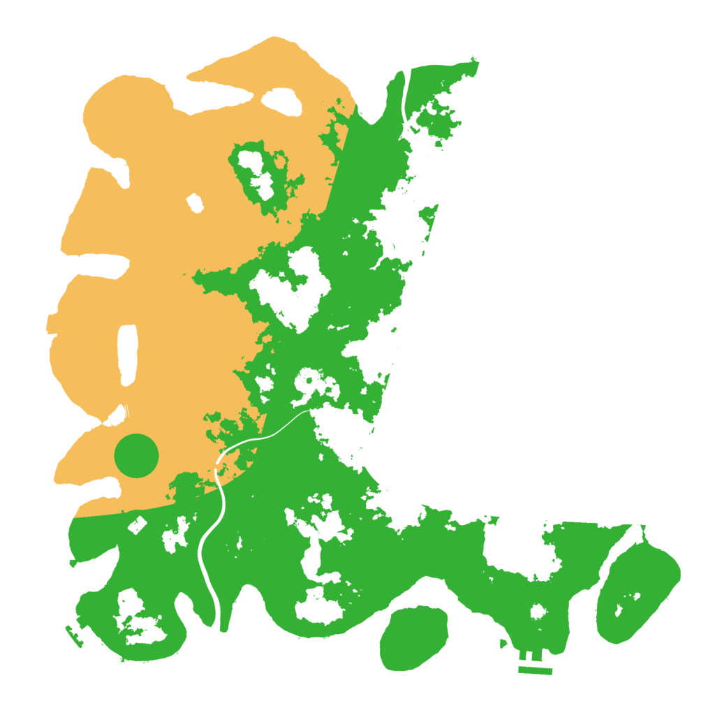 Biome Rust Map: Procedural Map, Size: 4250, Seed: 360063066