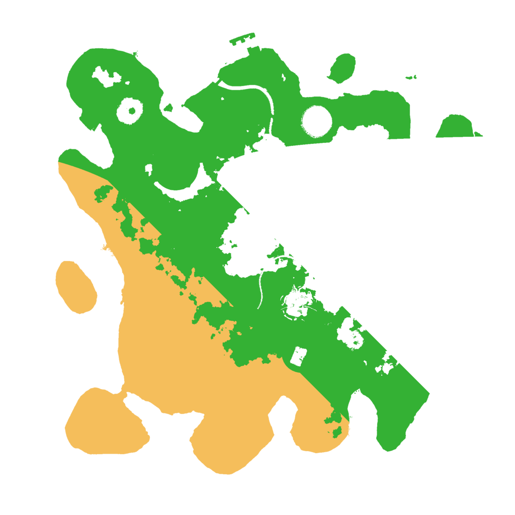 Biome Rust Map: Procedural Map, Size: 3000, Seed: 214855