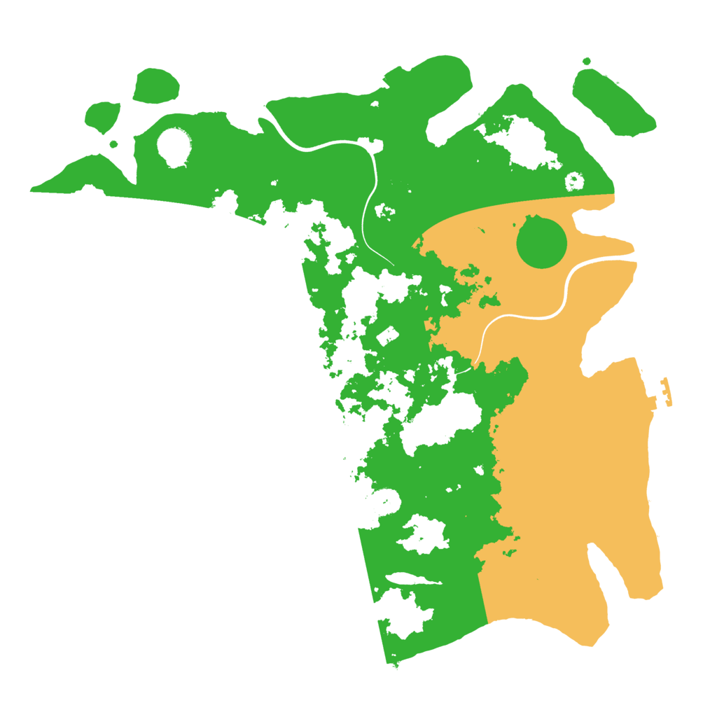 Biome Rust Map: Procedural Map, Size: 3750, Seed: 1588275644