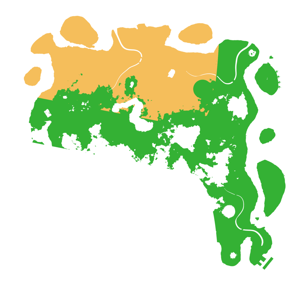 Biome Rust Map: Procedural Map, Size: 4250, Seed: 220168174
