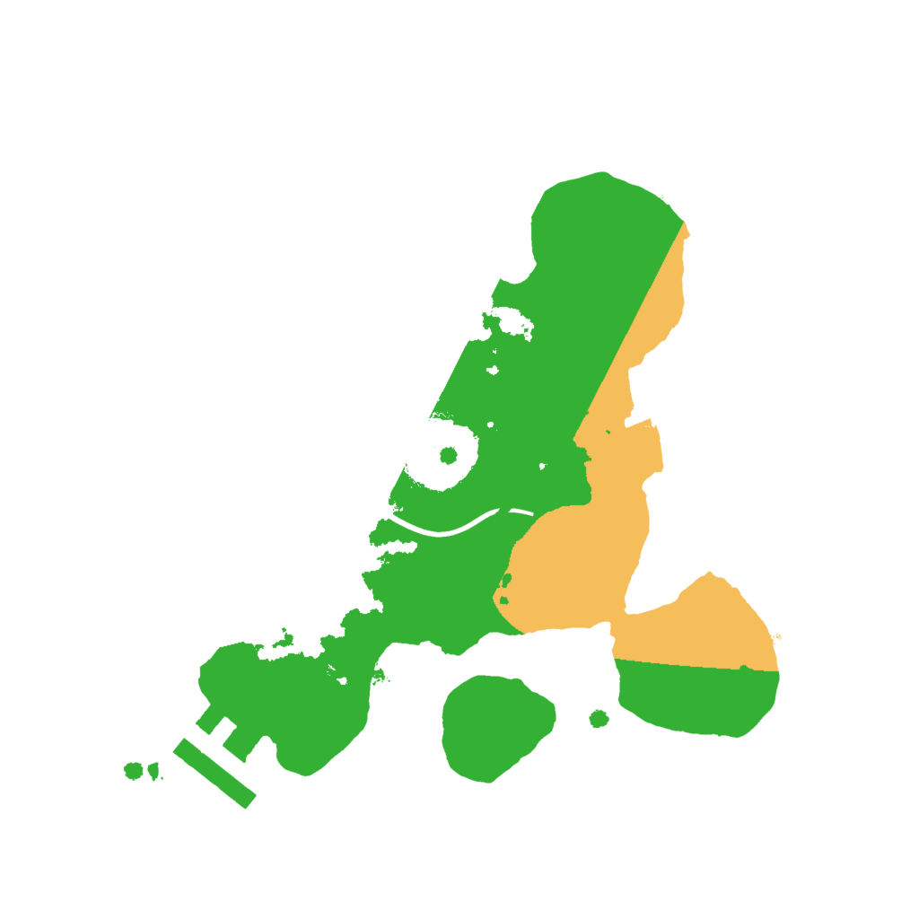 Biome Rust Map: Procedural Map, Size: 2000, Seed: 785679793