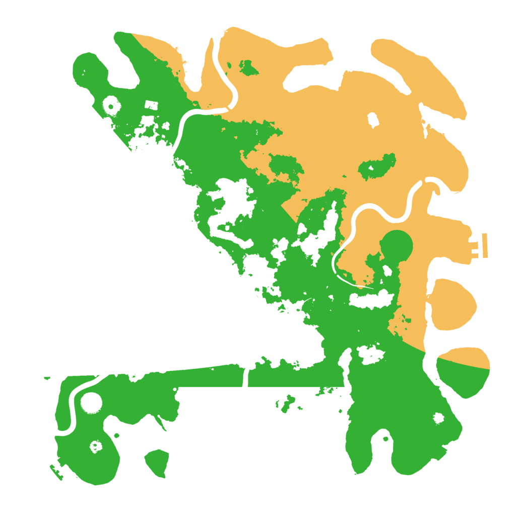 Biome Rust Map: Procedural Map, Size: 4250, Seed: 1518462651