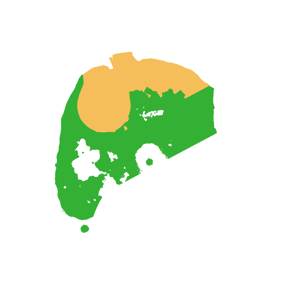 Biome Rust Map: Procedural Map, Size: 1500, Seed: 481981