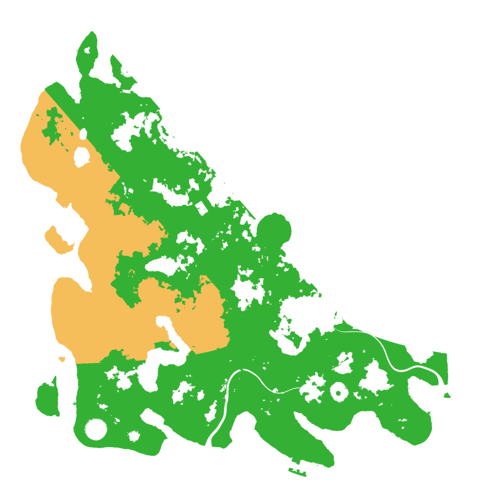 Biome Rust Map: Procedural Map, Size: 4050, Seed: 1603304610