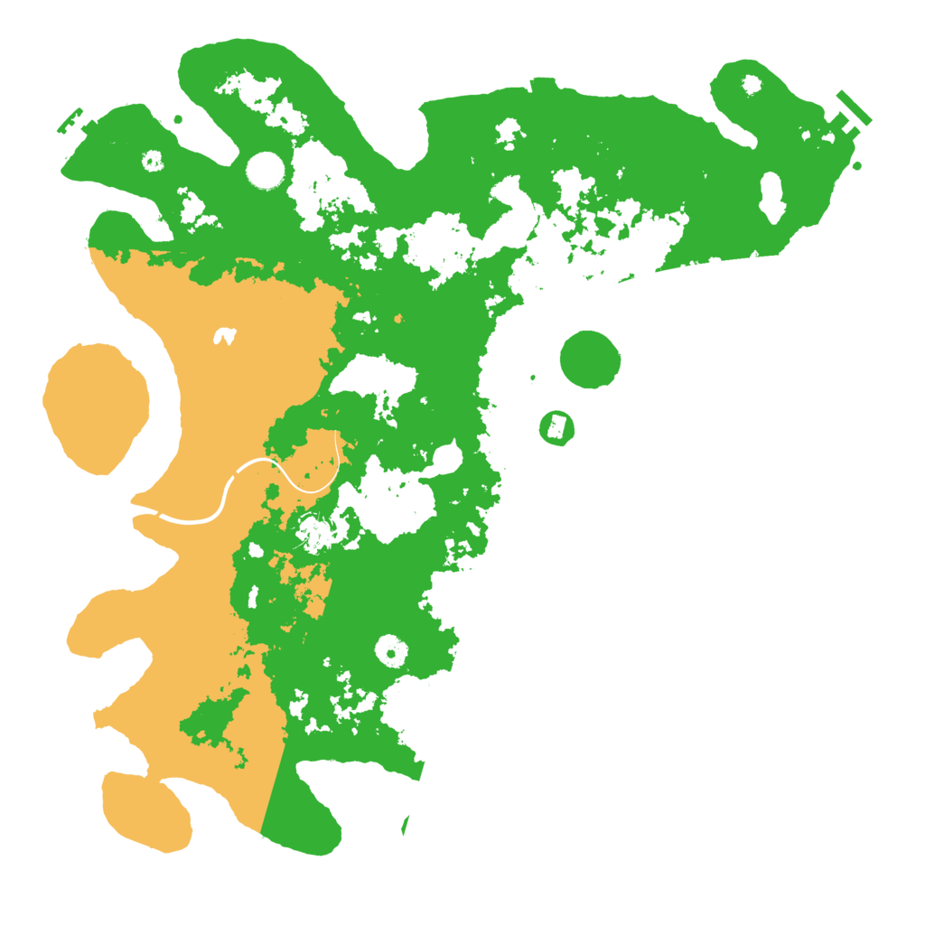 Biome Rust Map: Procedural Map, Size: 4300, Seed: 492874912