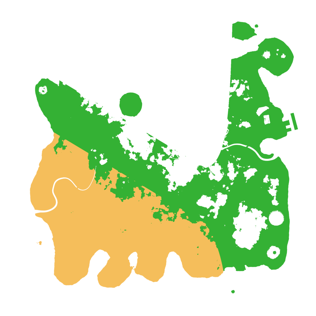 Biome Rust Map: Procedural Map, Size: 3750, Seed: 340251669