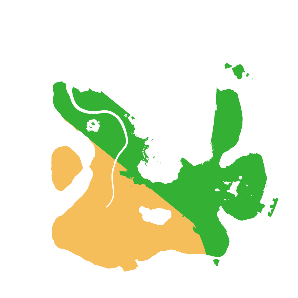 Biome Rust Map: Procedural Map, Size: 2300, Seed: 56821941