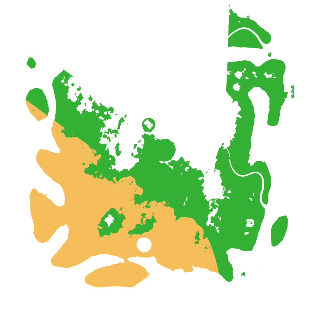 Biome Rust Map: Procedural Map, Size: 3750, Seed: 1232424141