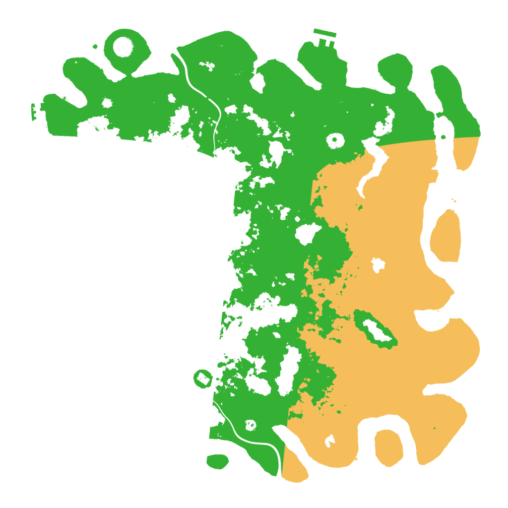 Biome Rust Map: Procedural Map, Size: 4500, Seed: 149002203