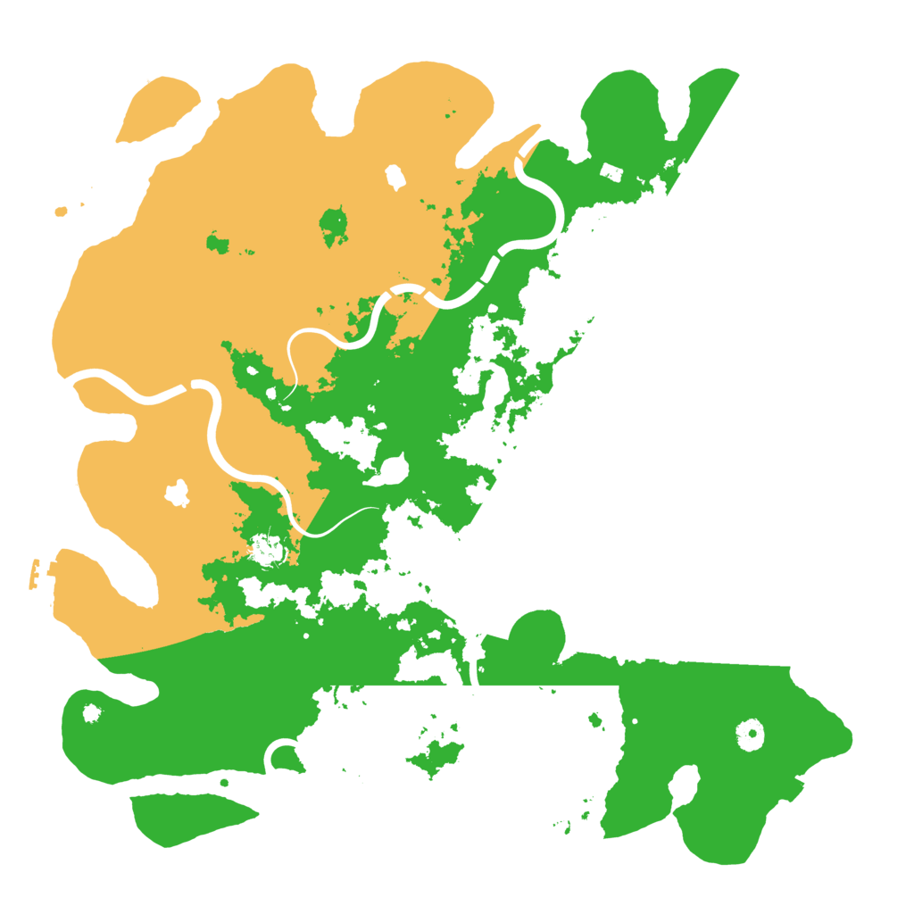 Biome Rust Map: Procedural Map, Size: 4500, Seed: 344912308