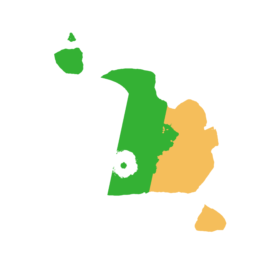 Biome Rust Map: Procedural Map, Size: 1600, Seed: 4917