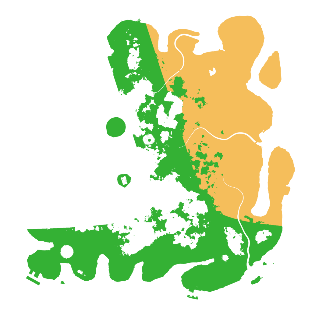 Biome Rust Map: Procedural Map, Size: 4250, Seed: 1458297078