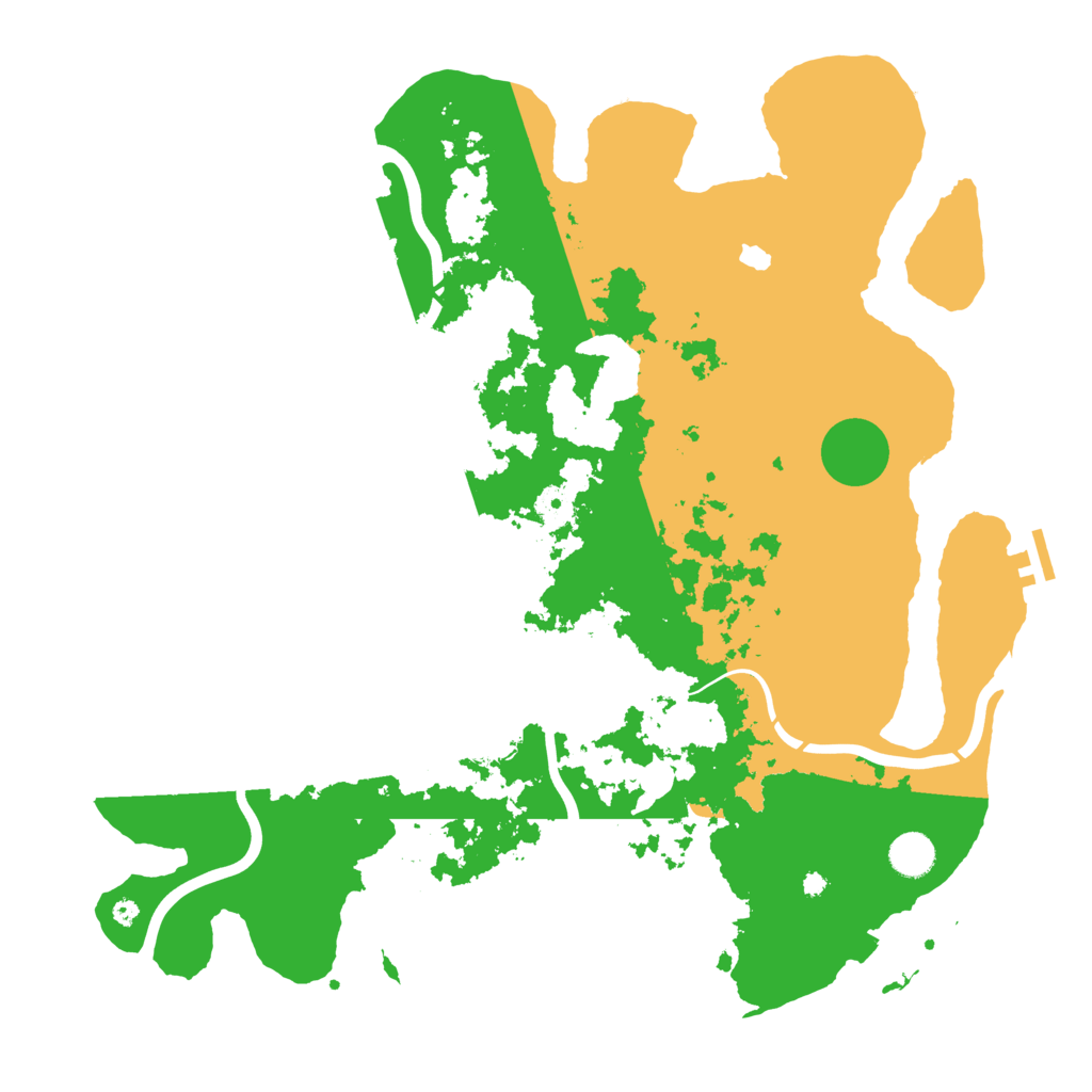 Biome Rust Map: Procedural Map, Size: 4250, Seed: 1458297078