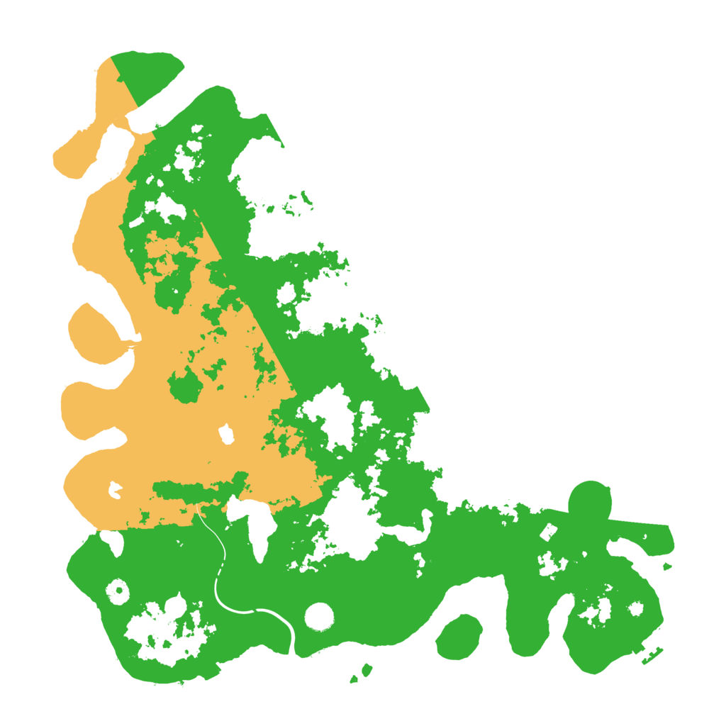 Biome Rust Map: Procedural Map, Size: 4500, Seed: 44783316