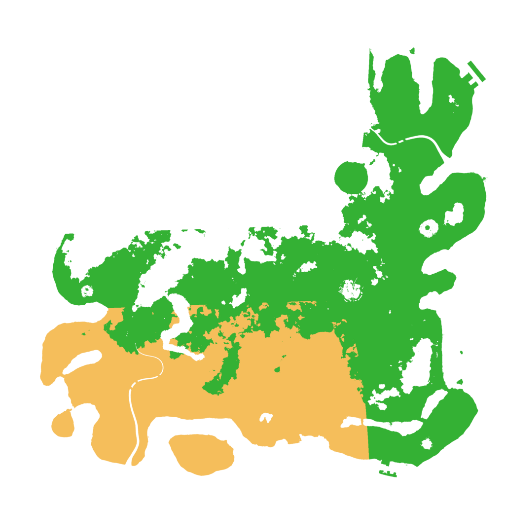 Biome Rust Map: Procedural Map, Size: 4250, Seed: 1734682381