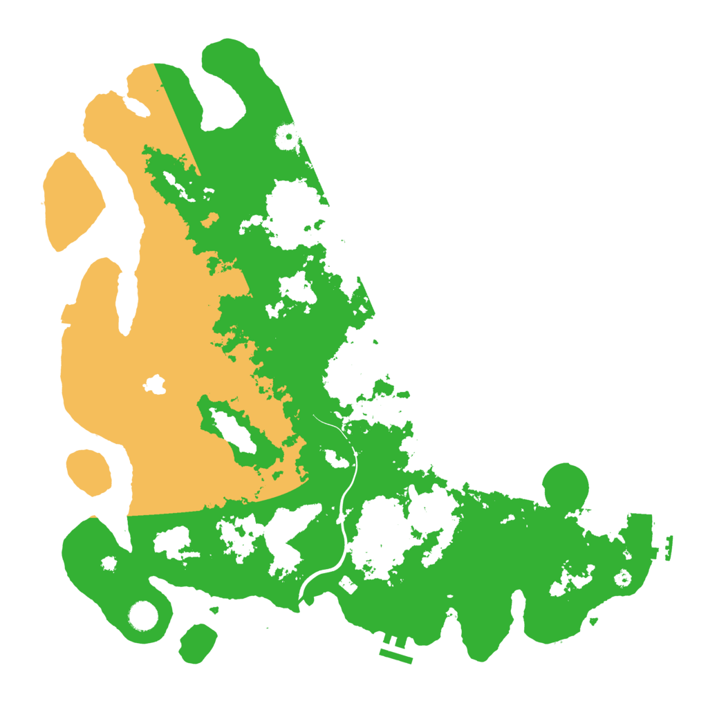 Biome Rust Map: Procedural Map, Size: 4250, Seed: 5563556
