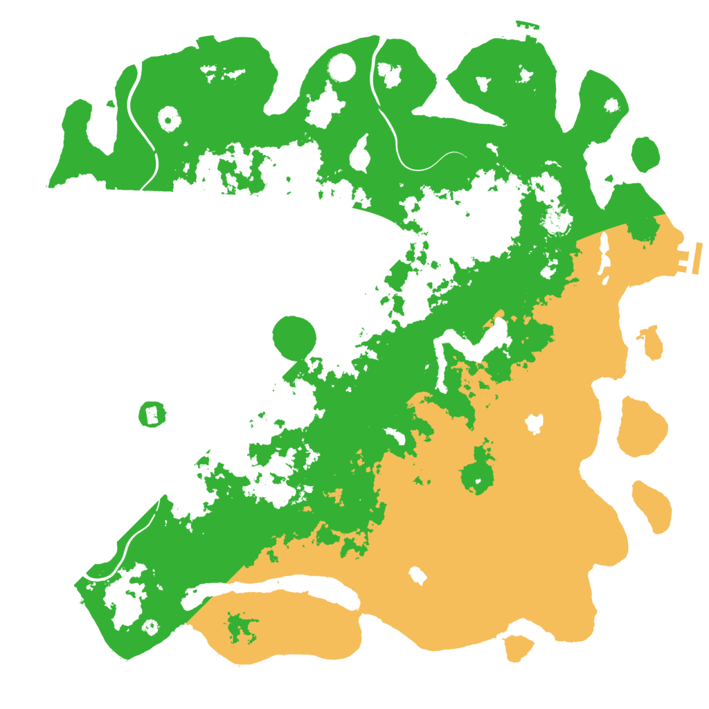 Biome Rust Map: Procedural Map, Size: 4500, Seed: 1573025114