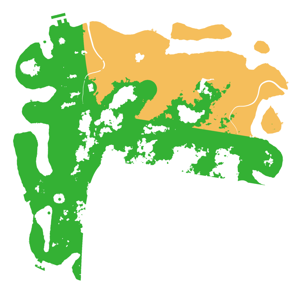 Biome Rust Map: Procedural Map, Size: 4250, Seed: 1507541282