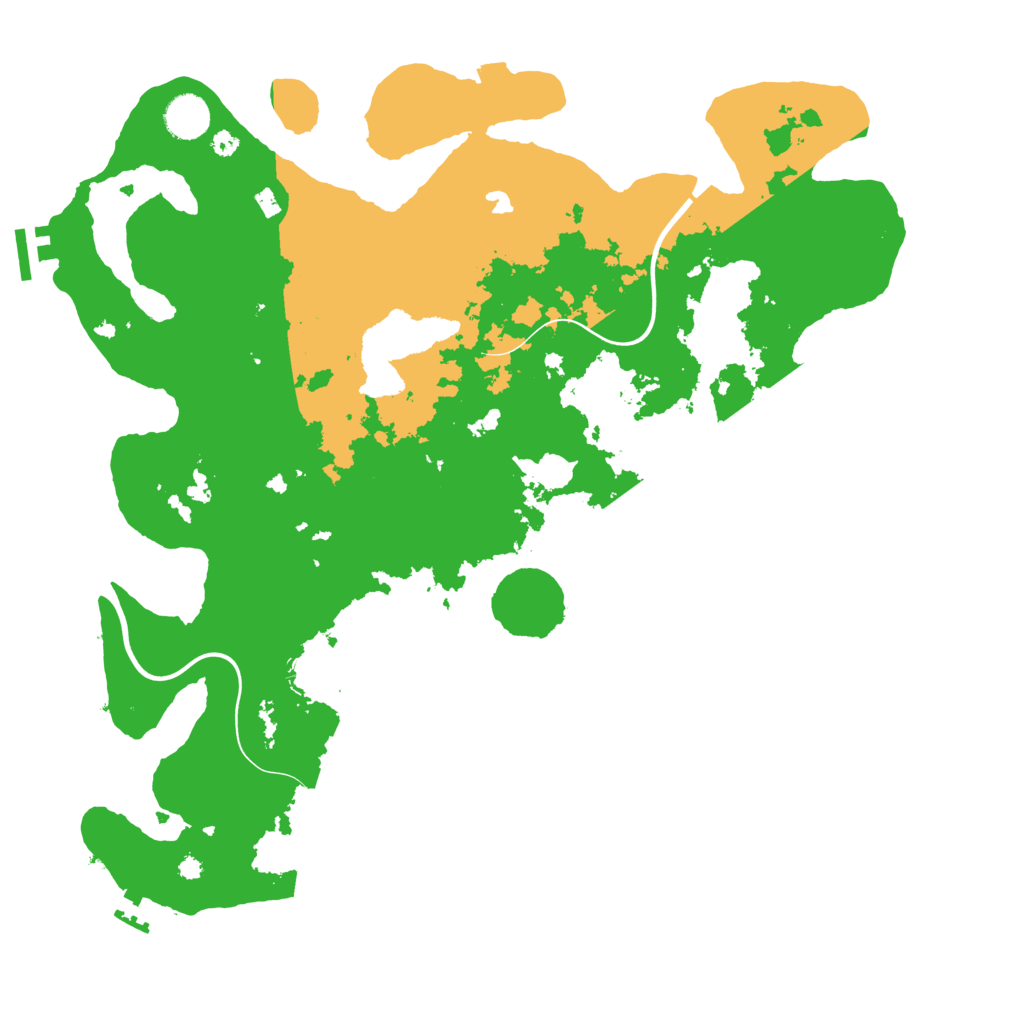 Biome Rust Map: Procedural Map, Size: 4000, Seed: 554383360
