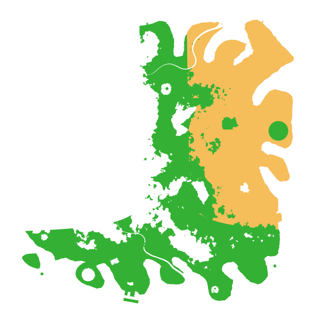 Biome Rust Map: Procedural Map, Size: 4250, Seed: 1517103106