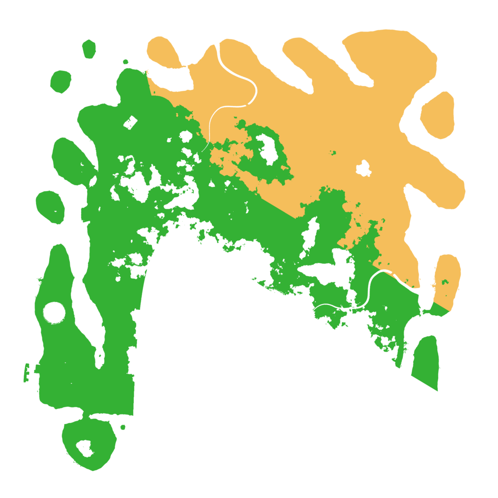 Biome Rust Map: Procedural Map, Size: 4000, Seed: 1862757702
