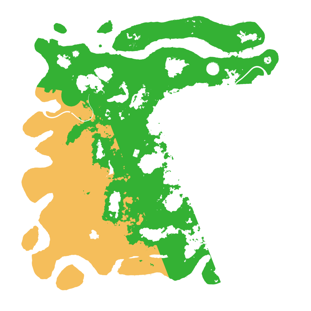 Biome Rust Map: Procedural Map, Size: 4250, Seed: 1345812410
