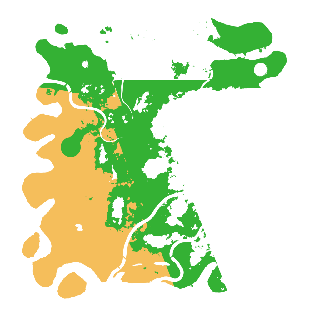 Biome Rust Map: Procedural Map, Size: 4250, Seed: 1345812410