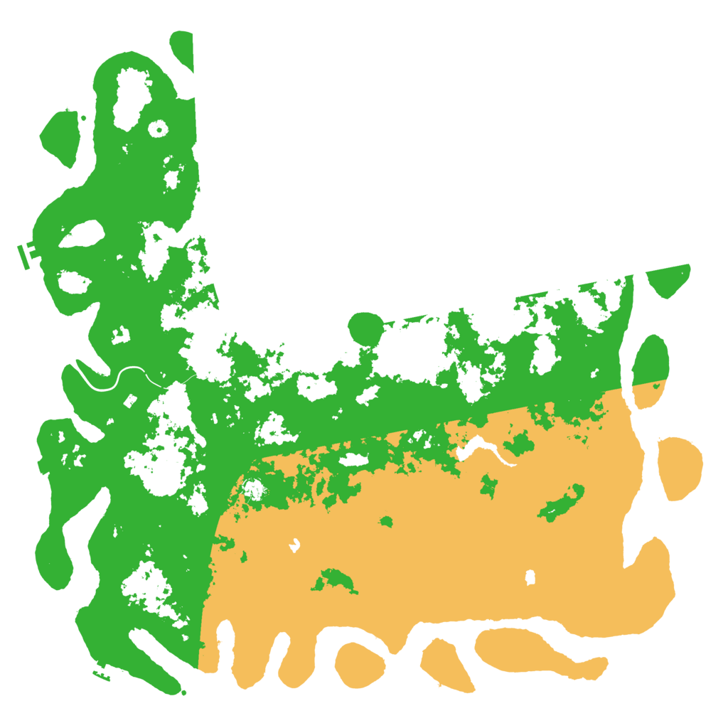 Biome Rust Map: Procedural Map, Size: 5846, Seed: 2100831832