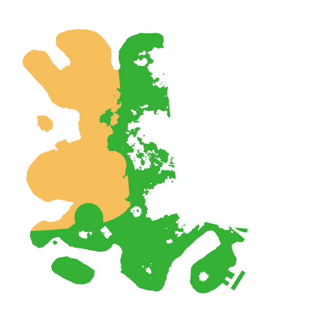 Biome Rust Map: Procedural Map, Size: 3000, Seed: 7402935