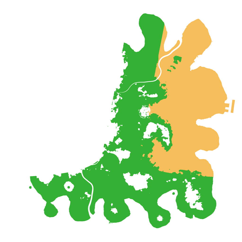 Biome Rust Map: Procedural Map, Size: 3750, Seed: 1549771964