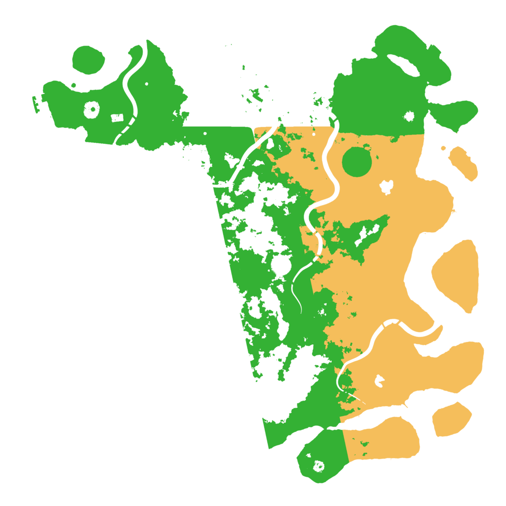 Biome Rust Map: Procedural Map, Size: 4500, Seed: 943764341
