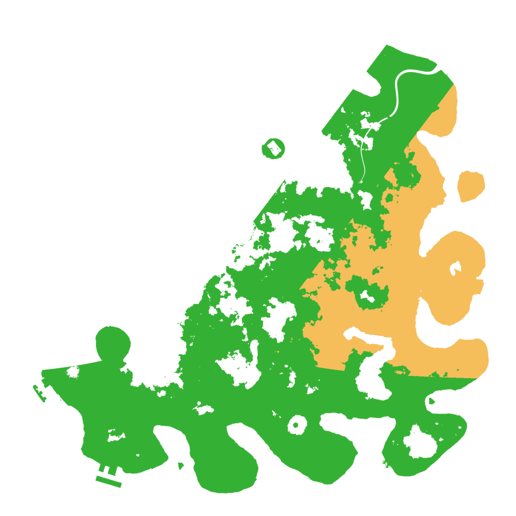 Biome Rust Map: Procedural Map, Size: 4000, Seed: 1030194616