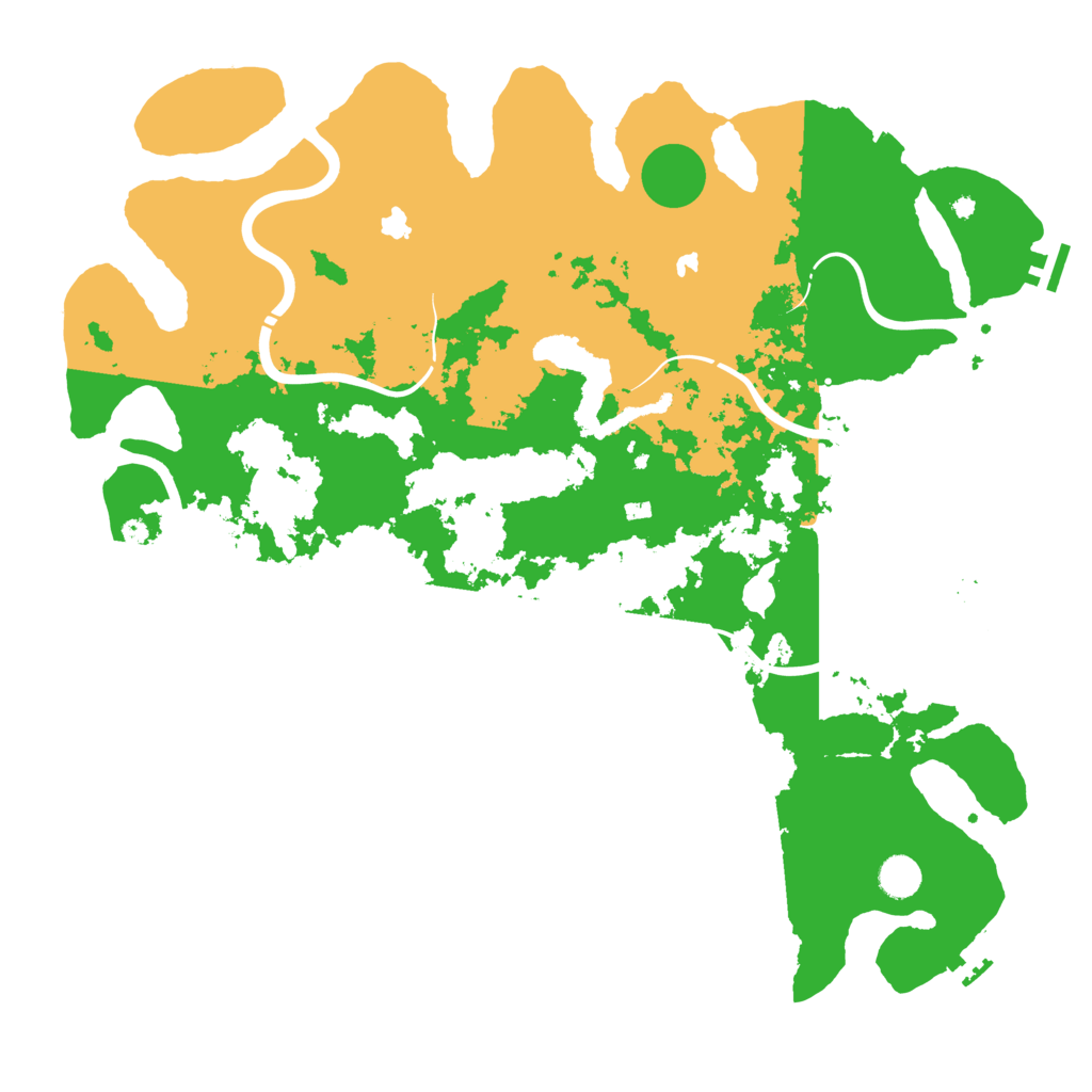 Biome Rust Map: Procedural Map, Size: 4500, Seed: 1831699149