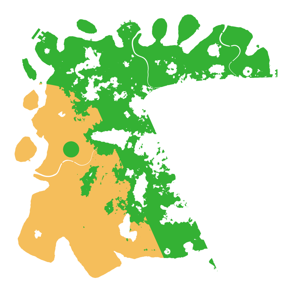 Biome Rust Map: Procedural Map, Size: 4800, Seed: 131474919